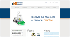 Desktop Screenshot of innovationdiagnostics.com